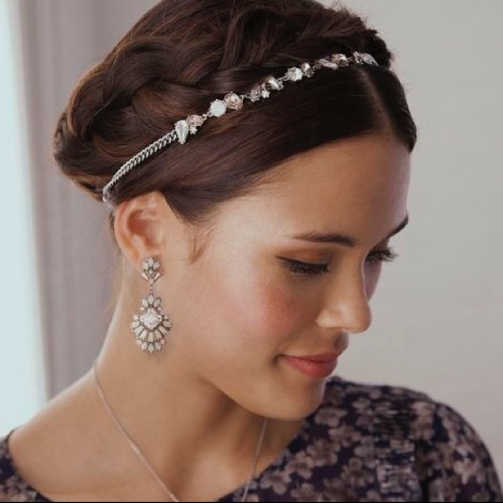 Chloe + Isabel Celestial Frost Post Drop Earrings - Picture 5 of 8